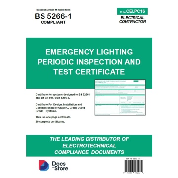 Periodic Inspection & Testing for Emergency Lighting Certificate