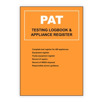 PAT Testing Logbook 