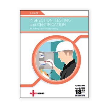 NICEIC Inspection, Testing and Certification (BS 7671:2018+A2:2022)